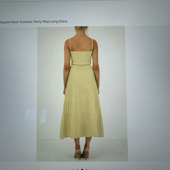 Uusollecy Women’s Ribbed Knit dress size small - Picture 5 of 6